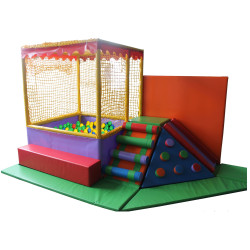 Дитячий м'який куточок з басейном
