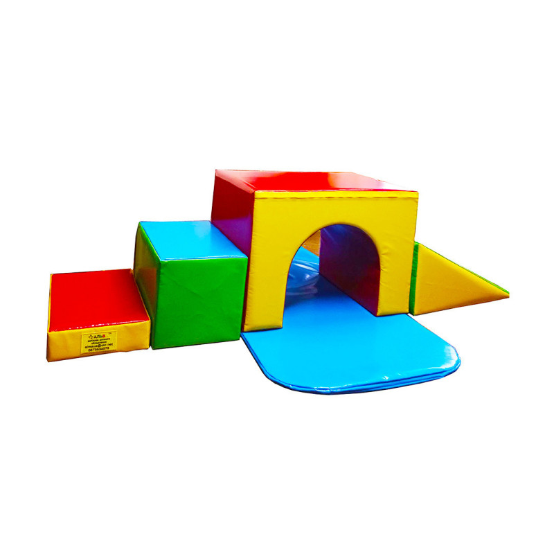 Набір мяких модулів з аркою та гіркою