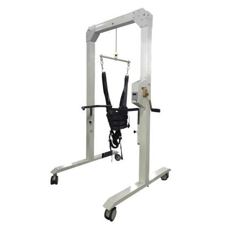 Підвісна система для бігової доріжки з ручним регулюванням